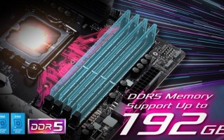 大容量DDR5时代来临 华擎主板升级：一次插满192GB内存