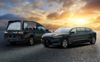 特斯拉Model S之后：一改装公司推出福特电马灵车和礼宾车