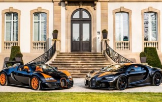 有钱人的快乐 富豪一次性订购8辆布加迪：2台自己开、6台送人