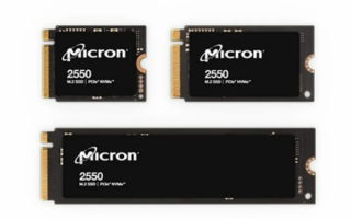 最高1TB！美光推出消费级2550 NVMe SSD 速度大提升