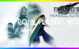 饭制《最终幻想7重制版》多边形角色MOD 另类的蒂法你见过吗？