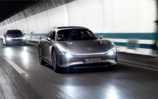 比特斯拉还狠 奔驰纯电动车1000公里续航实测成功：毫无压力！