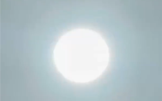 北京出现火星同款“蓝太阳” 专家提醒：不要用肉眼直视