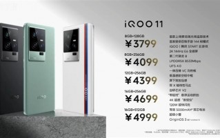 iQOO 11发布：2K直屏王者 3799元起