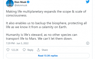 马斯克扬言把地球生命都送上火星 科学家：愚蠢