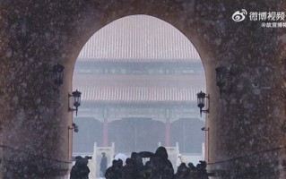 雪中故宫 美到沉醉！这大概就是雪景的天花板了