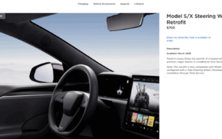 反向选装？特斯拉美国官网上线圆形方向盘 4800元/个