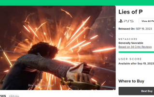 《匹诺曹的谎言》游戏评分解禁：IGN 和 GameSpot 8 分，场景设计出色但“关卡不太开放”