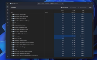 Win11任务管理器迎来大更新：终于有搜索栏了