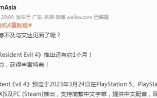 《生化危机4：重制版》艾达王美图：中文中配 快来预购