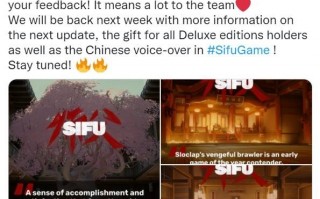 IGN 9分大作！《师父》中文配音下周公布：还有补偿礼物