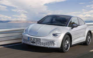 形似欧拉芭蕾猫 纯电大众甲壳虫效果图曝光：“半睁眼”、四门