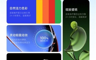 ColorOS 13带来全新智慧息屏：外卖、打车信息皆可显示