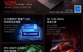 系列首次12代酷睿：Redmi G 2022版零点首销