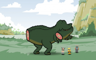 《怪物猎人》里的恐暴龙究竟会不会吃自己尾巴？
