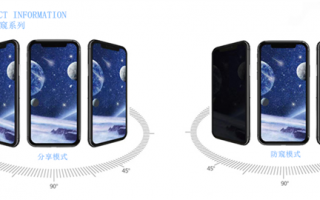 国产首创！龙腾光电推出6.8英寸动态防窥手机屏