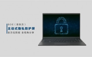 360°无死角保护！京东方宣布新一代主动主动式防窥屏