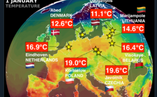 元旦就“入夏”？极端暖冬席卷欧洲：至少7国破气温记录