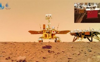 穿越3.2亿千米的宇宙级祝福：天问一号与北京冬奥会会徽自拍