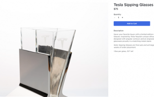 哨子、空酒瓶后继续收割 特斯拉开卖限量玻璃杯：528元