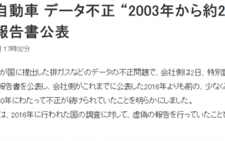 可追溯至本世纪初！丰田汽车旗下品牌被曝数据造假