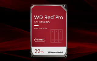 6899元！西数22TB硬盘终于开卖 单系统可达528TB