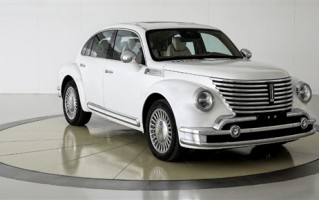 长城WEY复古SUV“圆梦”实车亮相：老爷车造型国产车罕见