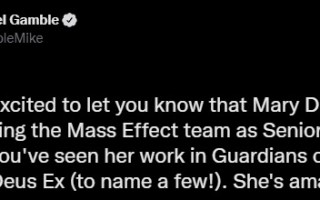 银护编剧主导质量效应新作