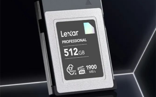1.9GB/s史上最快！雷克沙推出512GB大容量CFExpress Type B存储卡