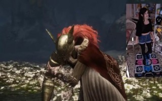 舞力值拉满！《艾尔登法环》女玩家用跳舞机踩爆女武神